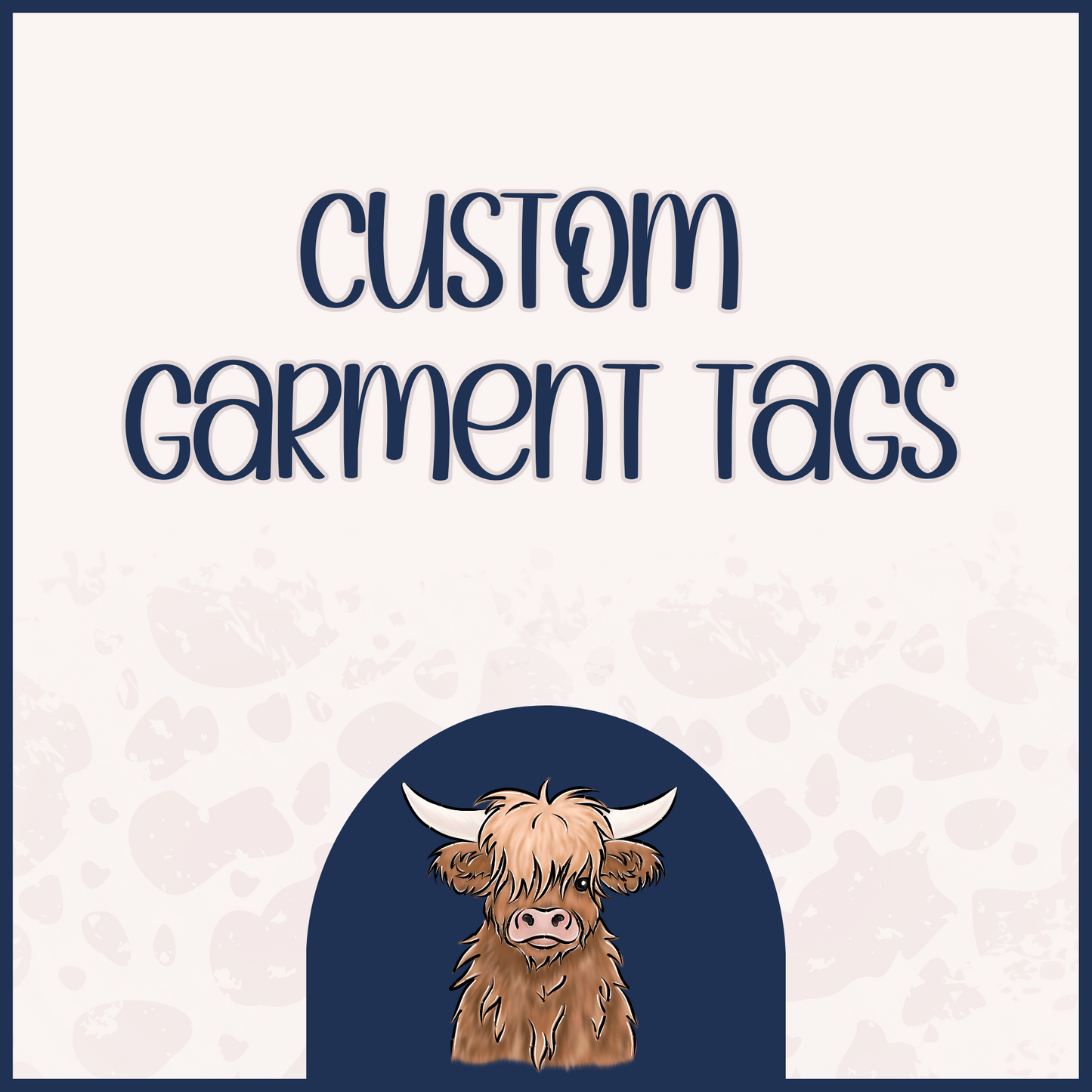 Custom Clothing Tags.