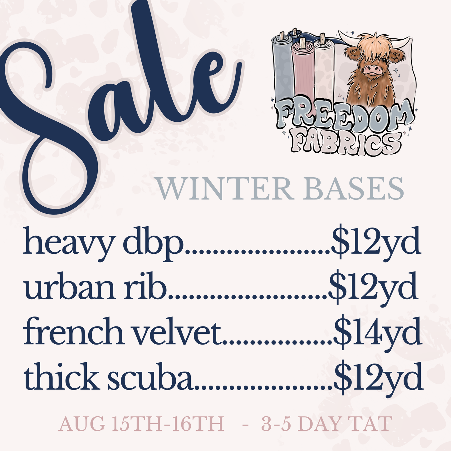 SALE 08/15