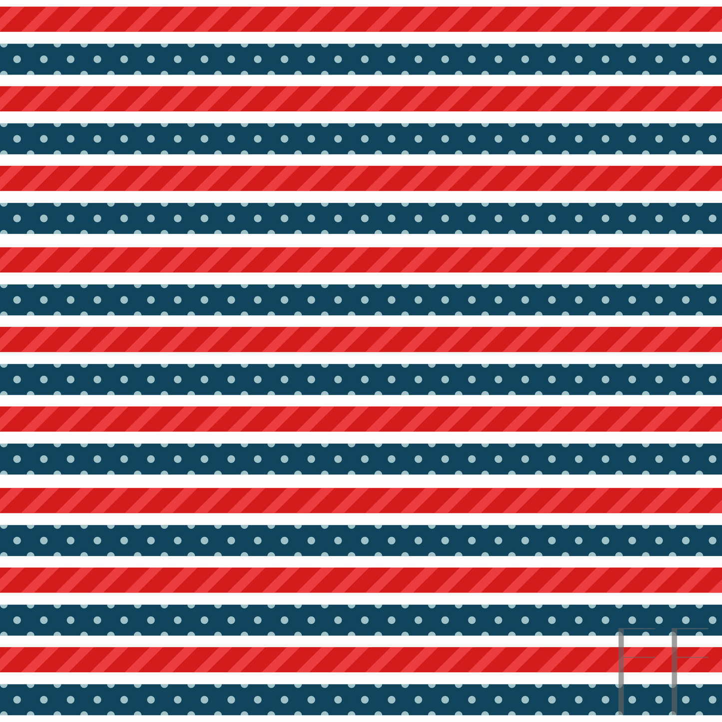 Blue, red rope