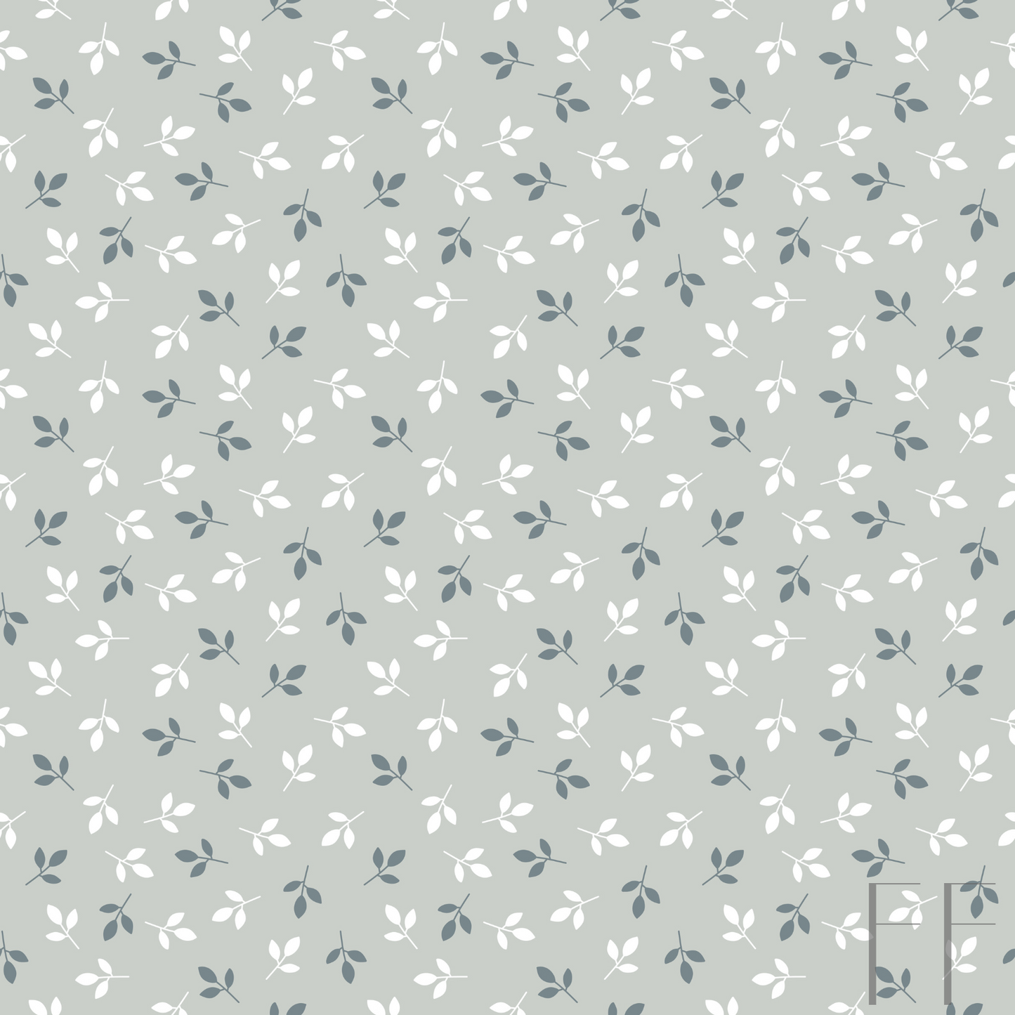 Grey, white twig