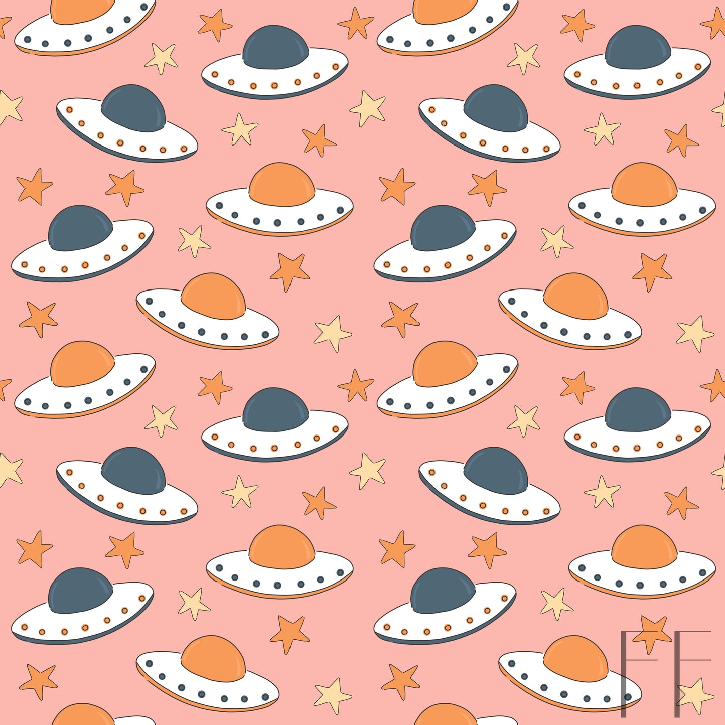 Pink spaceship