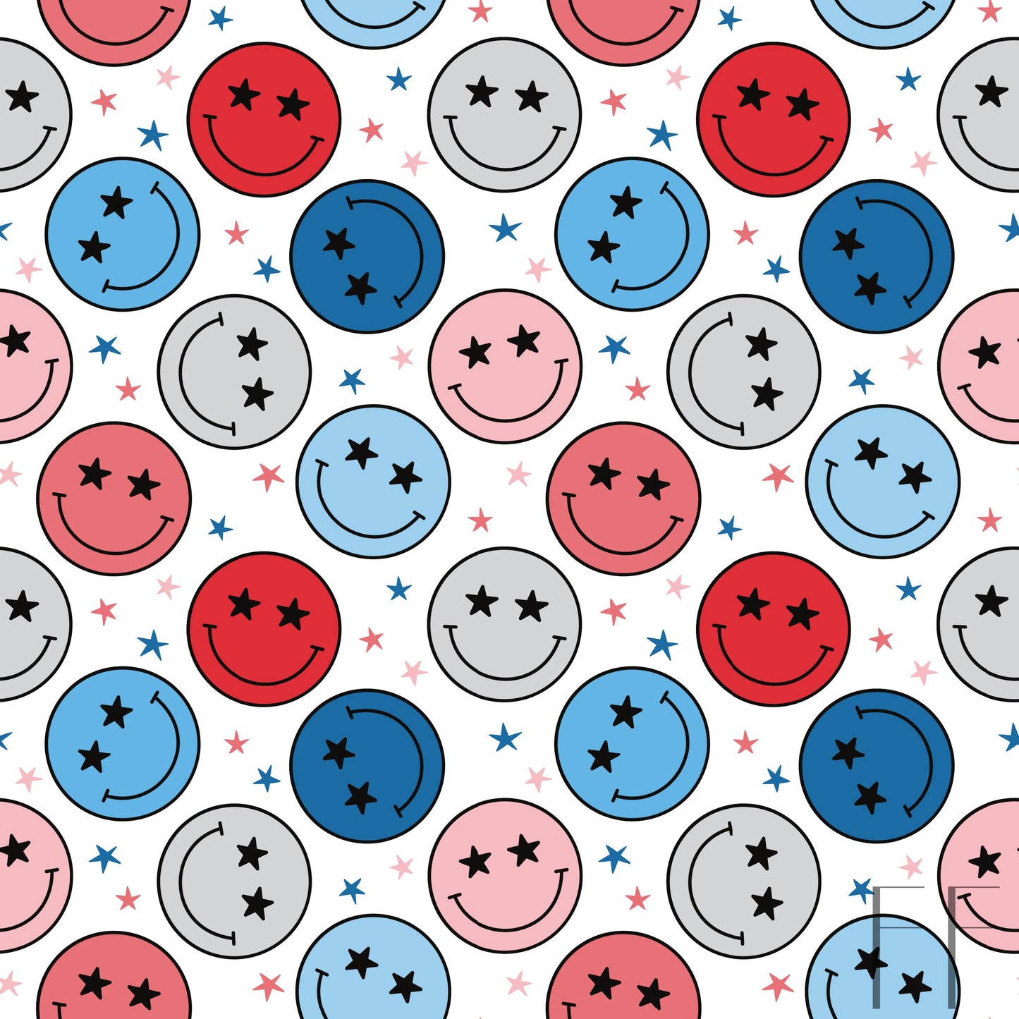 Smiles on white