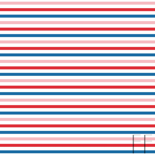 Fourth of July stripes