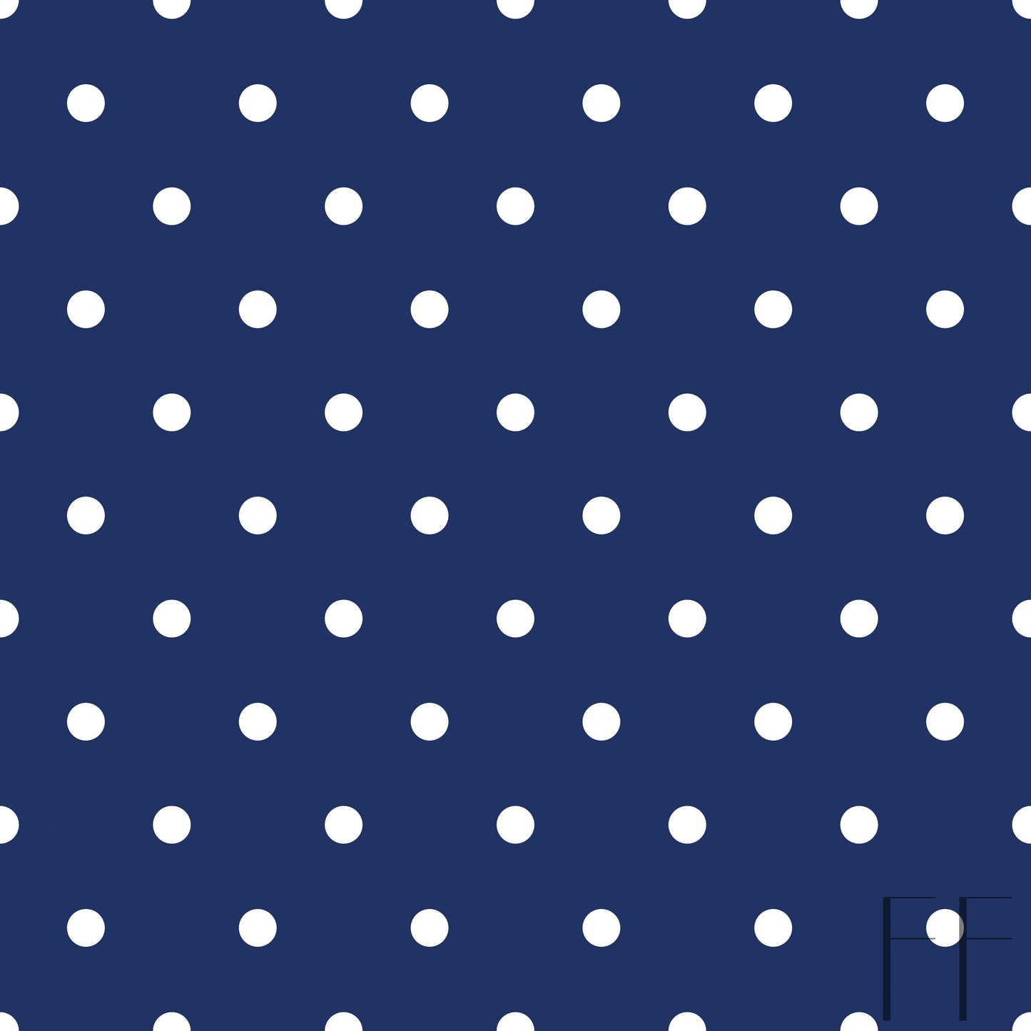 Avaleigh Bright Blue Polka Dot