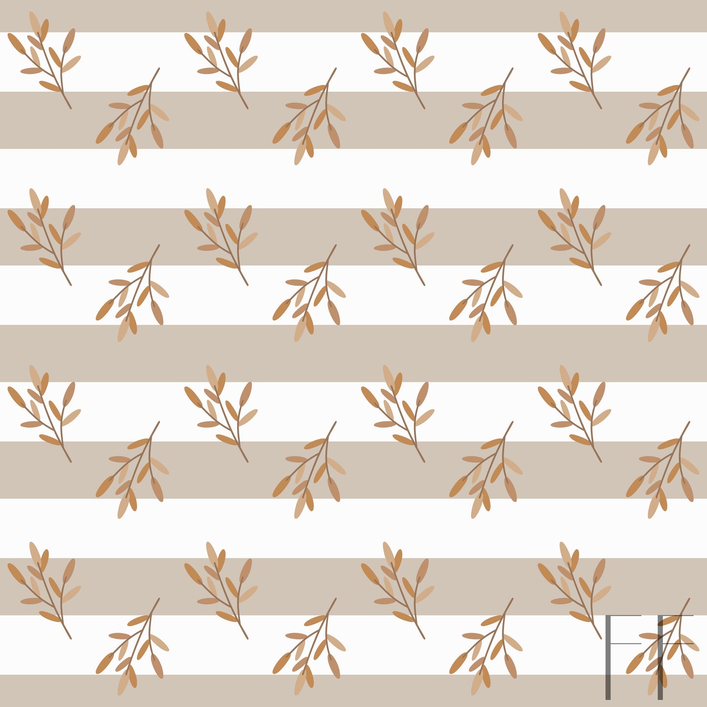 Plant on stripes