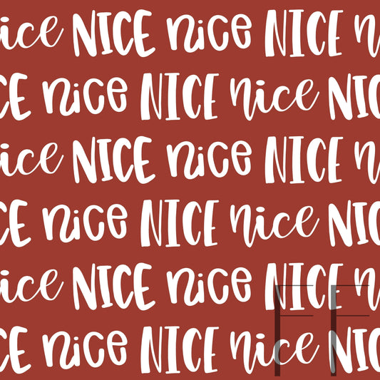 Nice Typography Dark Red raspberry Pattern