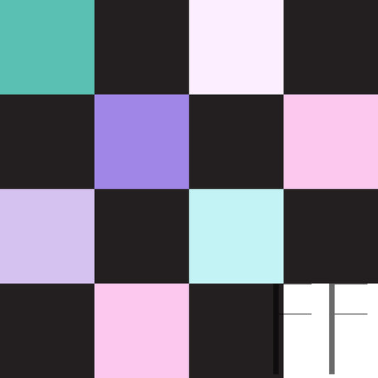 Pastel Halloween Checked raspberry Pattern