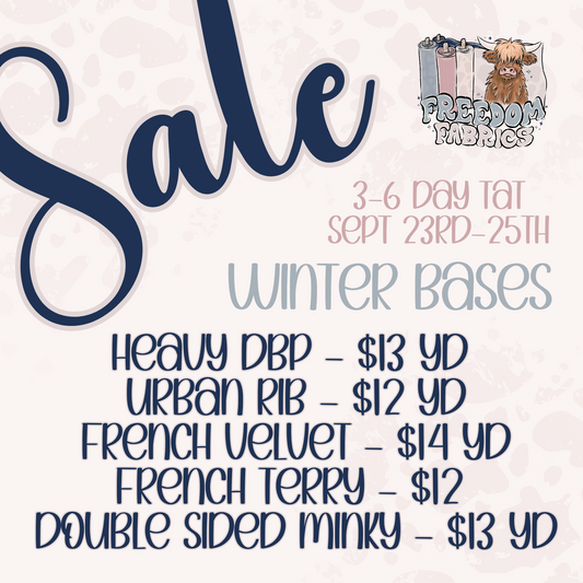 WINTER SALE
