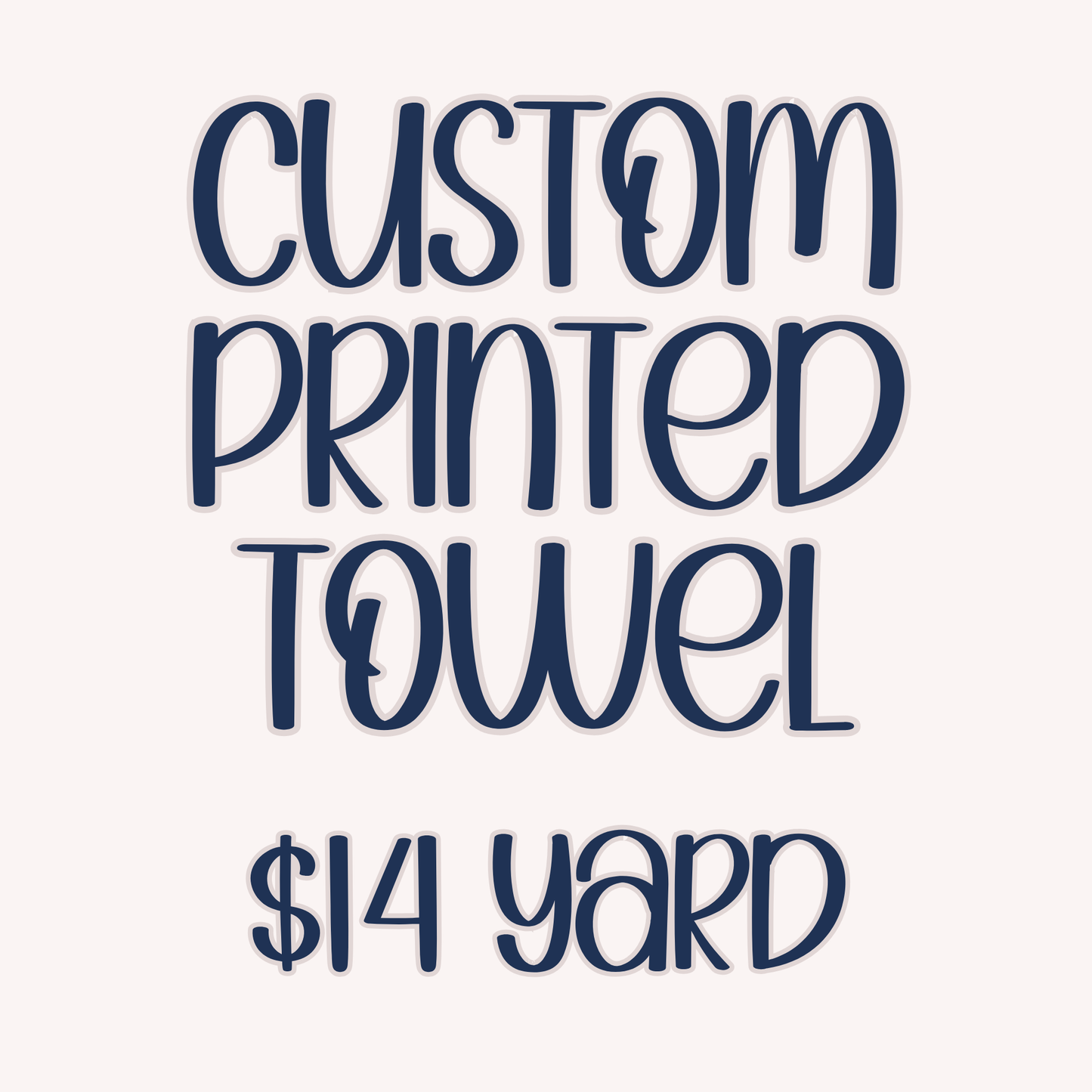 Custom Printed Towel Fabric