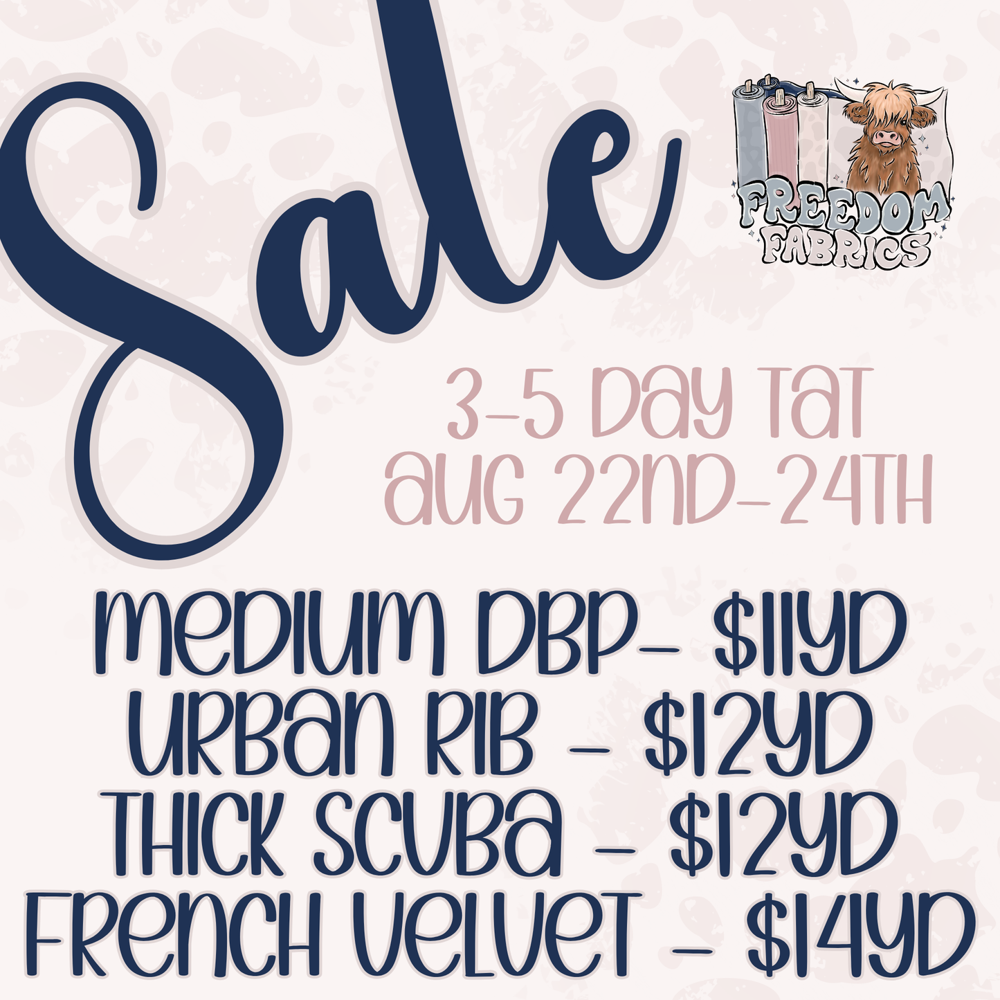 SALE 08/22