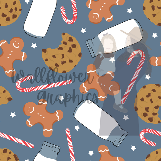 Cookies and Milk-Dark Blue