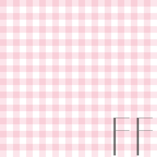 Pink Christmas Gingham raspberry Pattern