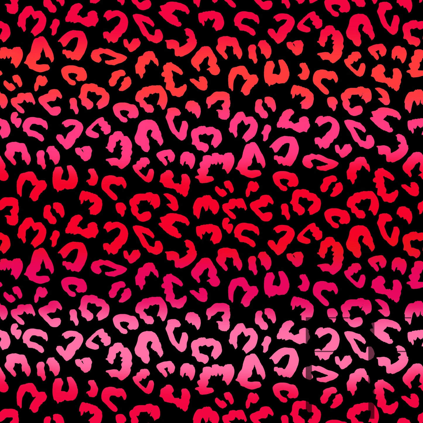 Ombre Valentine Leopard 2 raspberry pattern