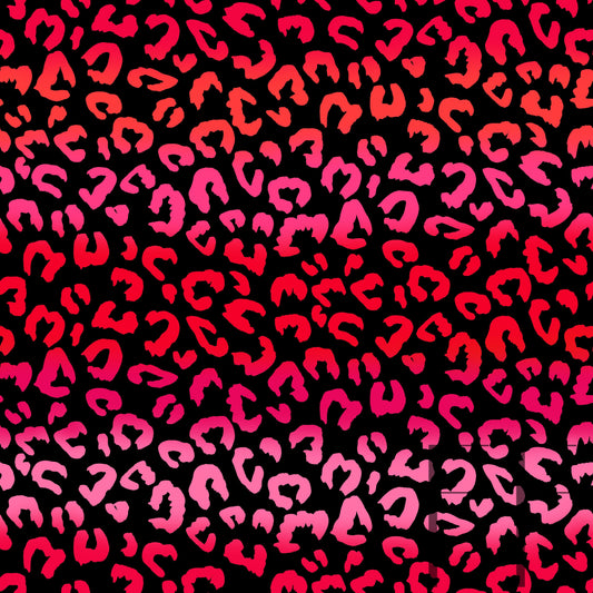 Ombre Valentine Leopard 2 raspberry pattern