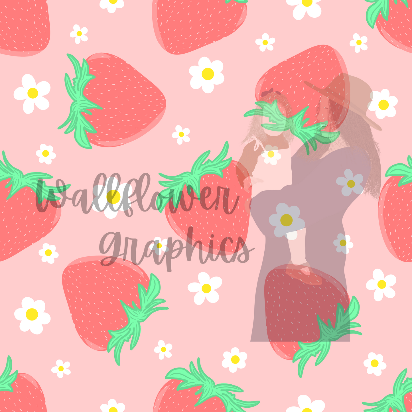 Strawberries and Flowers