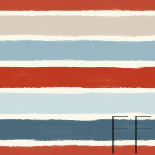 USA Flag Garden stripes