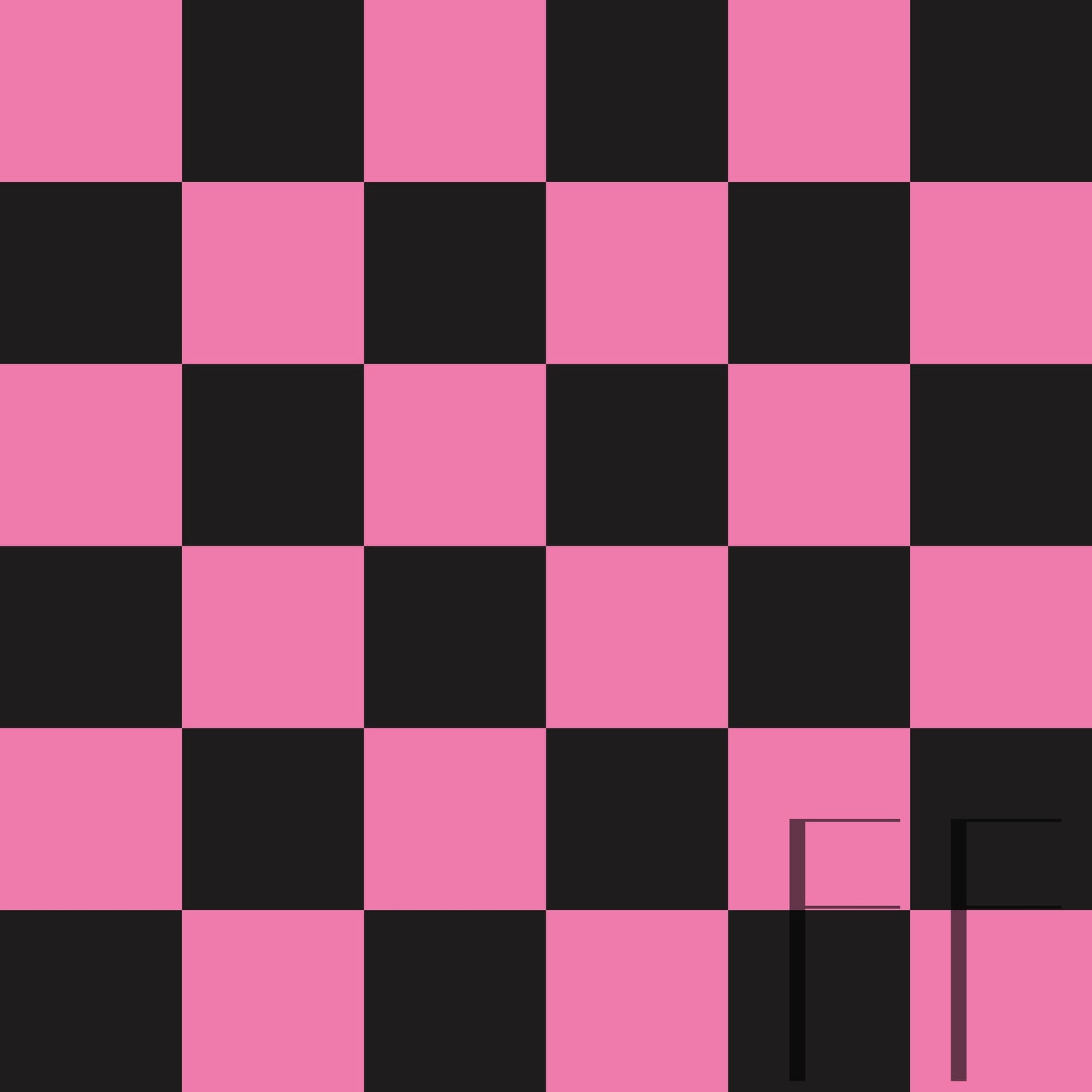 Skateboarding Ghosts Pink Checker coord raspberry pattern