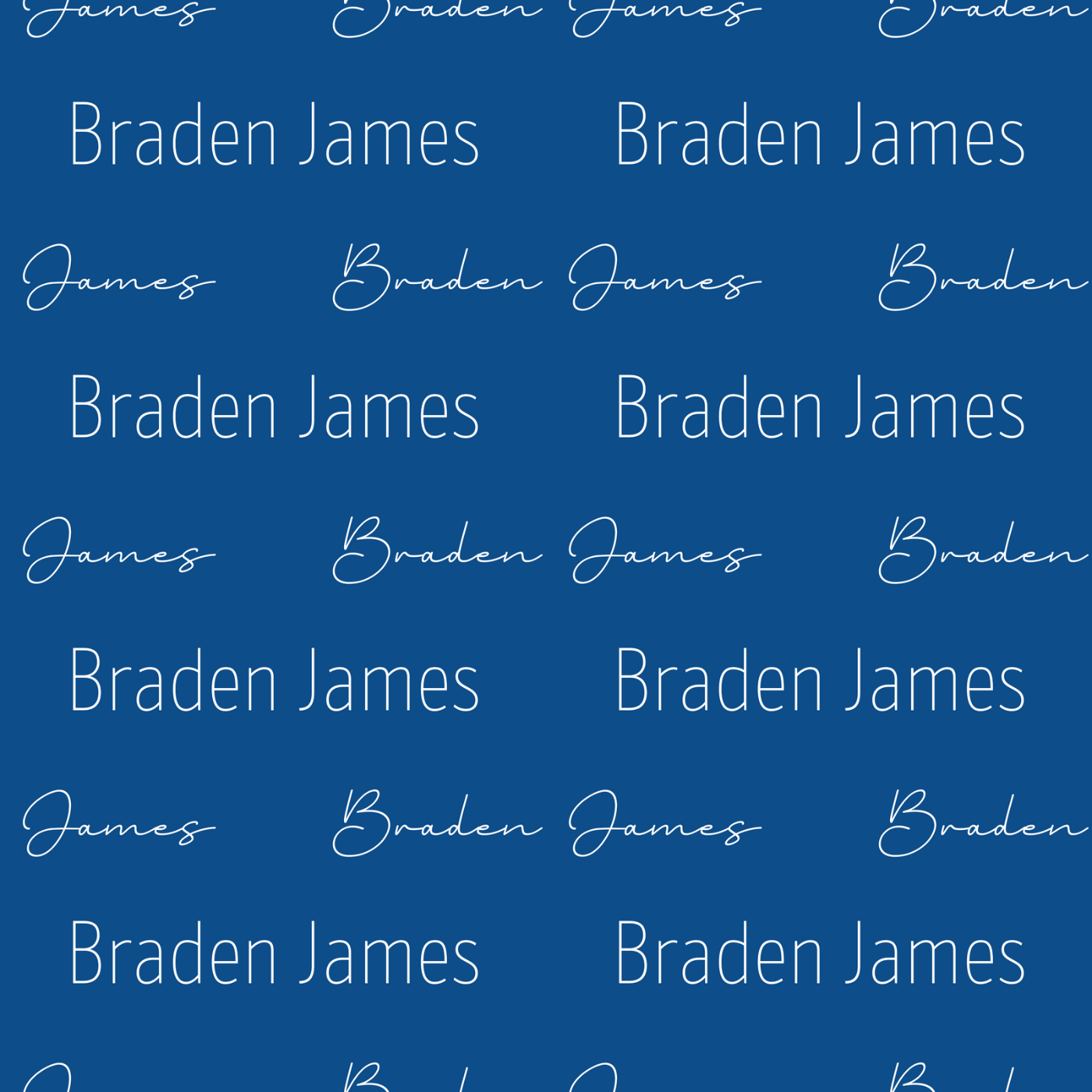 Personalized Name Print