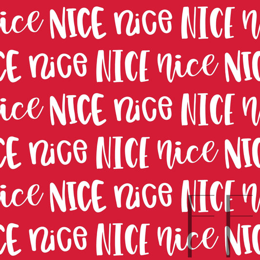 Nice Typography Bright red raspberry Pattern