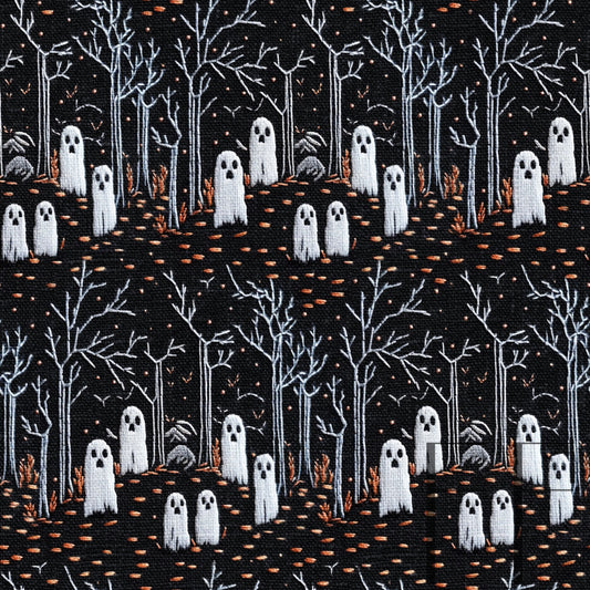 Spooky Hollow Halloween embroidery raspberry Pattern