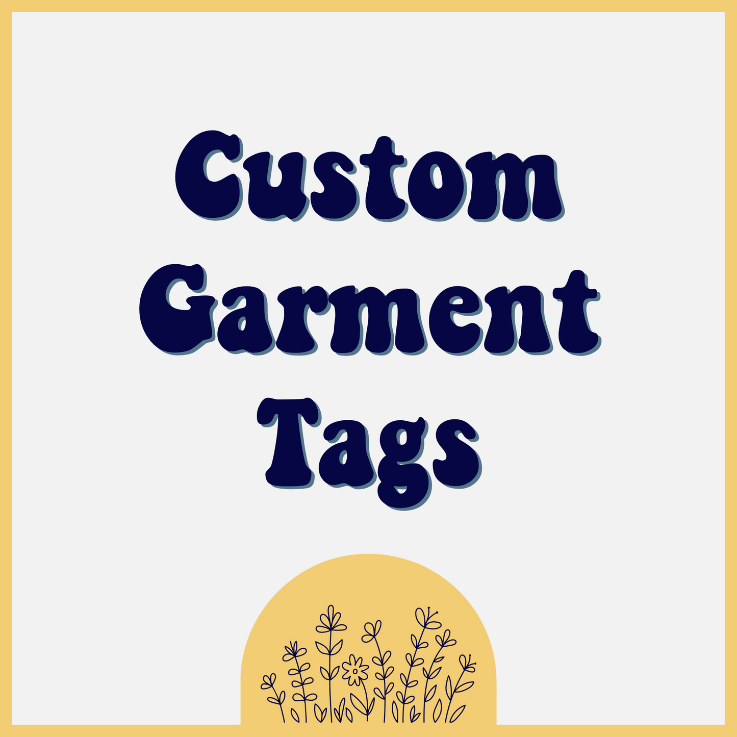 Custom Clothing Tags.