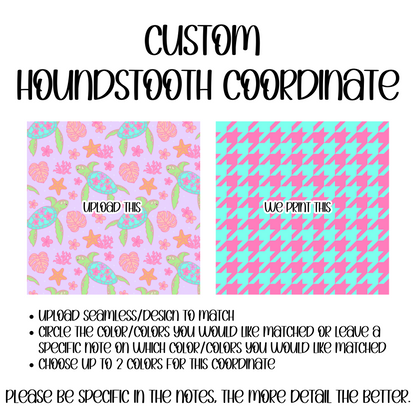 Custom houndstooth