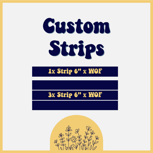 Custom Printed Strips