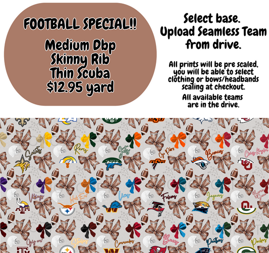 Football special Seamless yards.