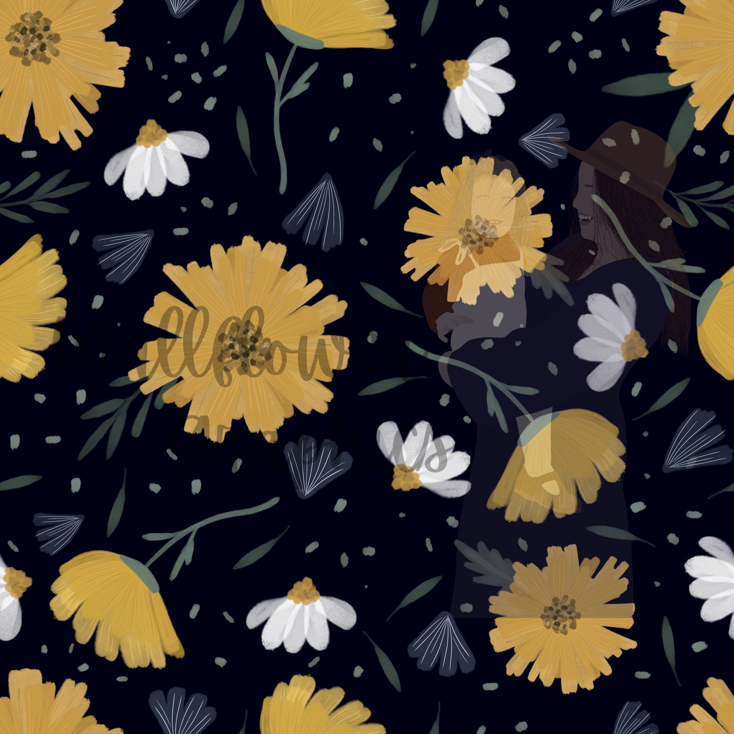 Navy Wildflowers