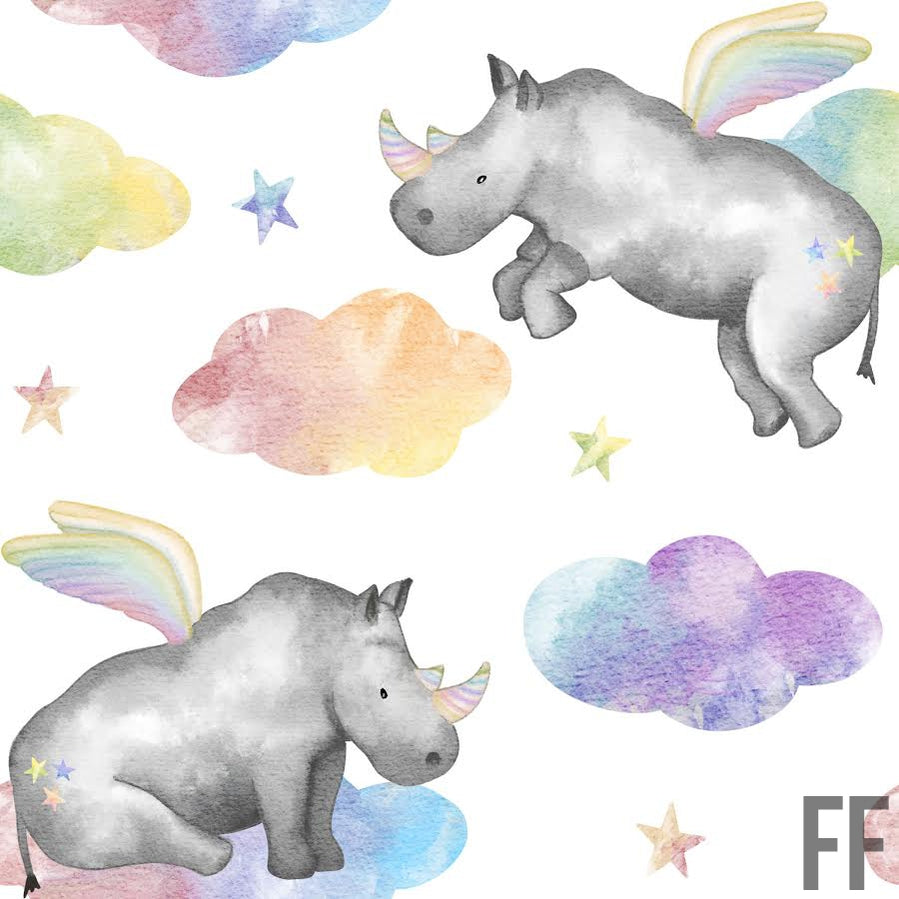 Chubby unicorn White