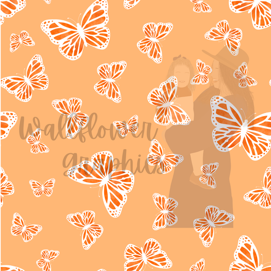 Orange Butterflies