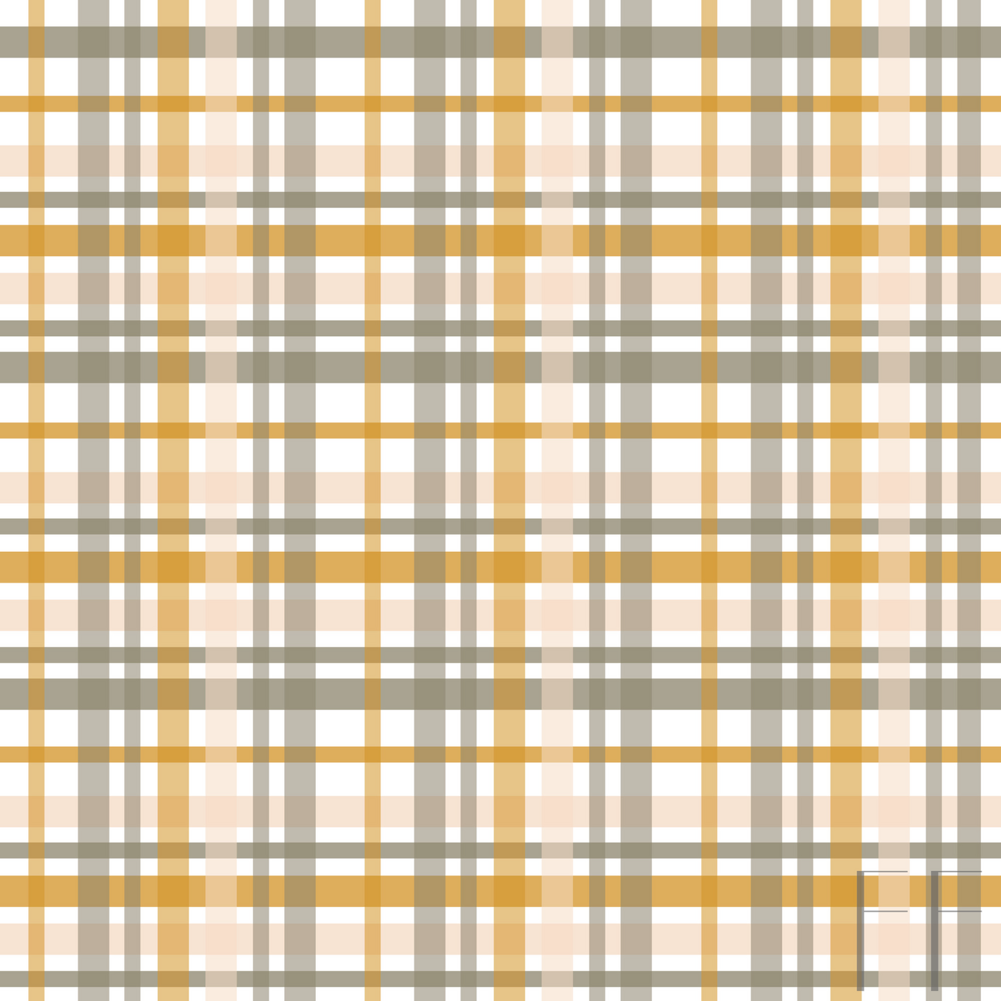 Bown grey Plaid