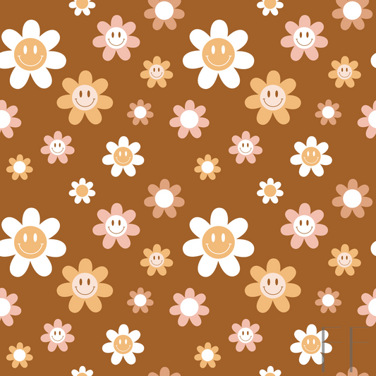 Brown smile flower