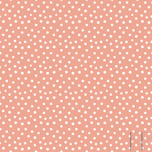 Mauve Polka dot