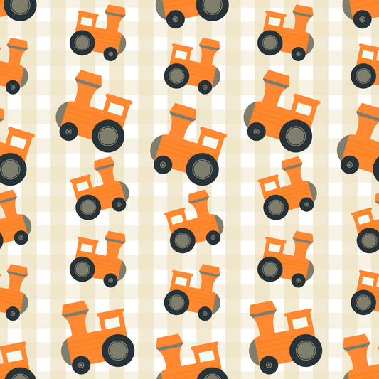 Orange Tractor