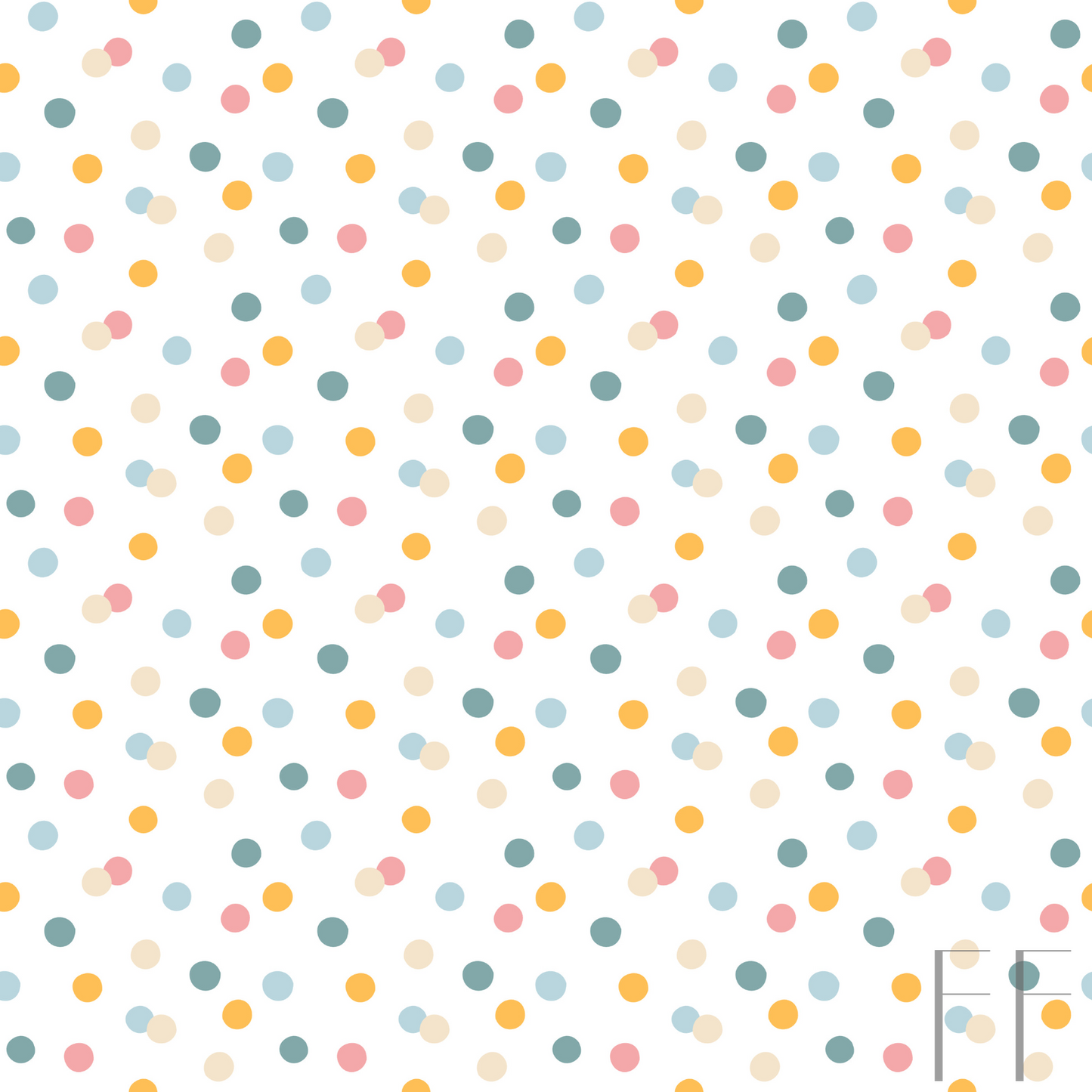 Pastel polka dot