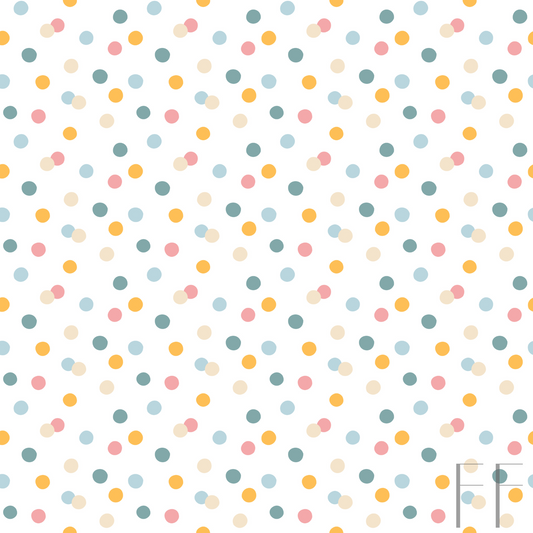 Pastel polka dot