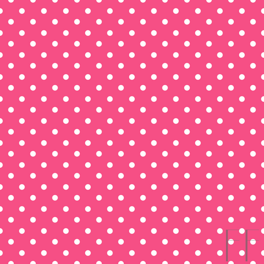 Pink polka dot