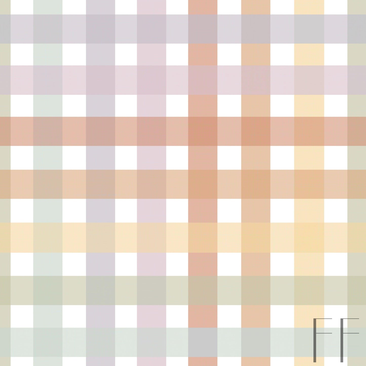 Rainbow Plaid earthy