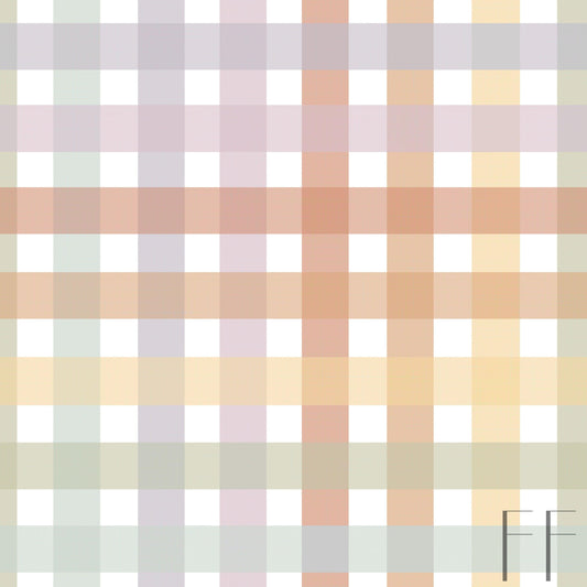 Rainbow Plaid earthy