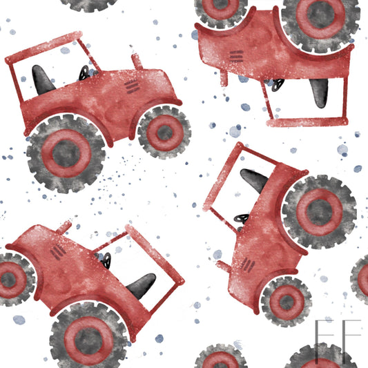 Red tractors