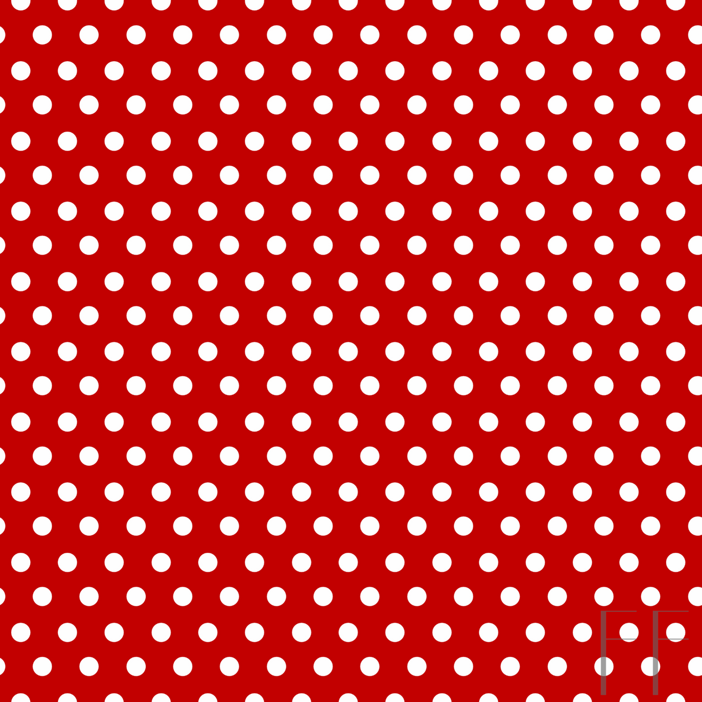 Red polka dot