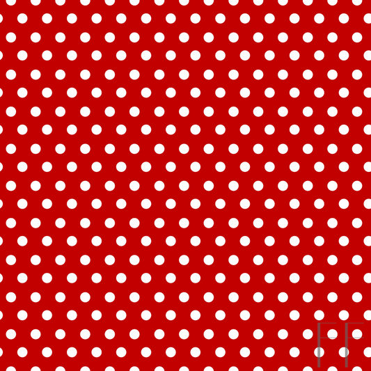 Red polka dot