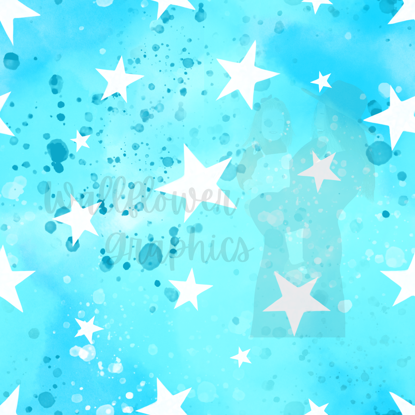 Watercolor Stars