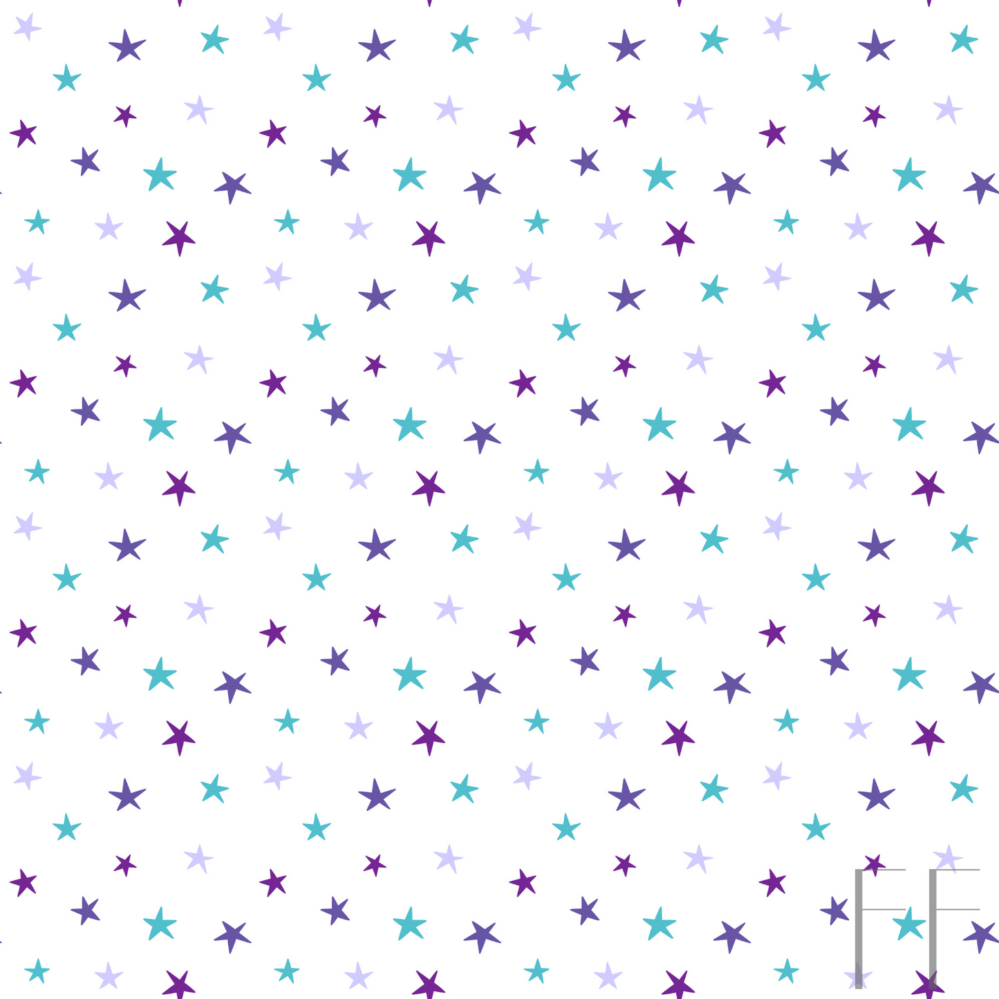 Teal stars