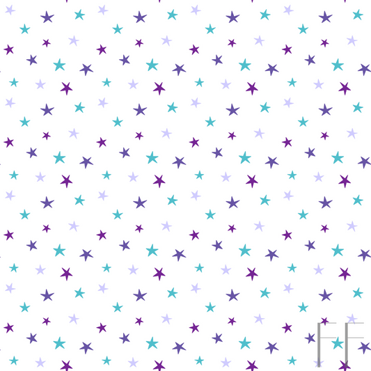 Teal stars