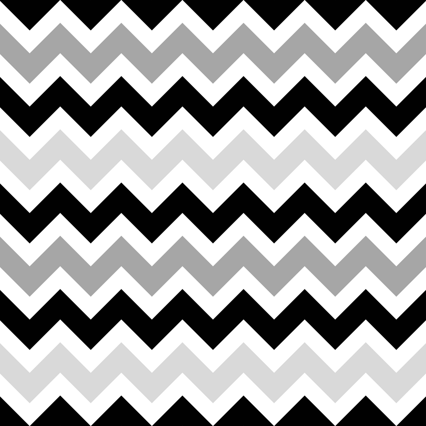 Custom three colored chevron