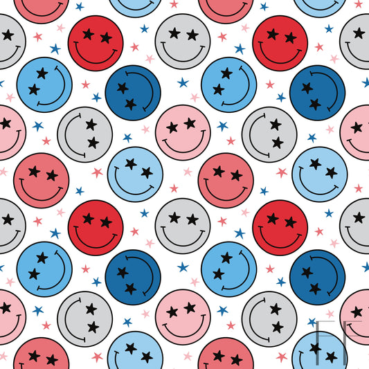Smiles on white