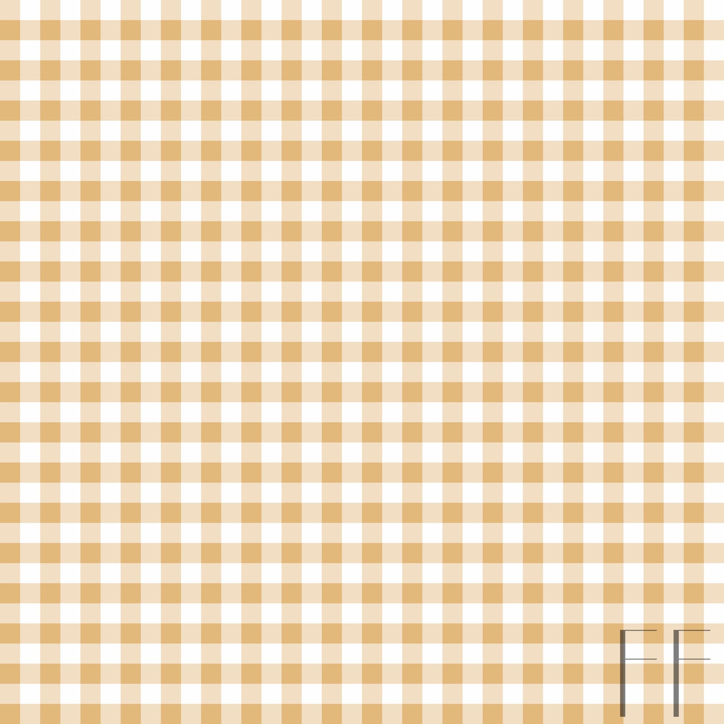 Yellow gingham