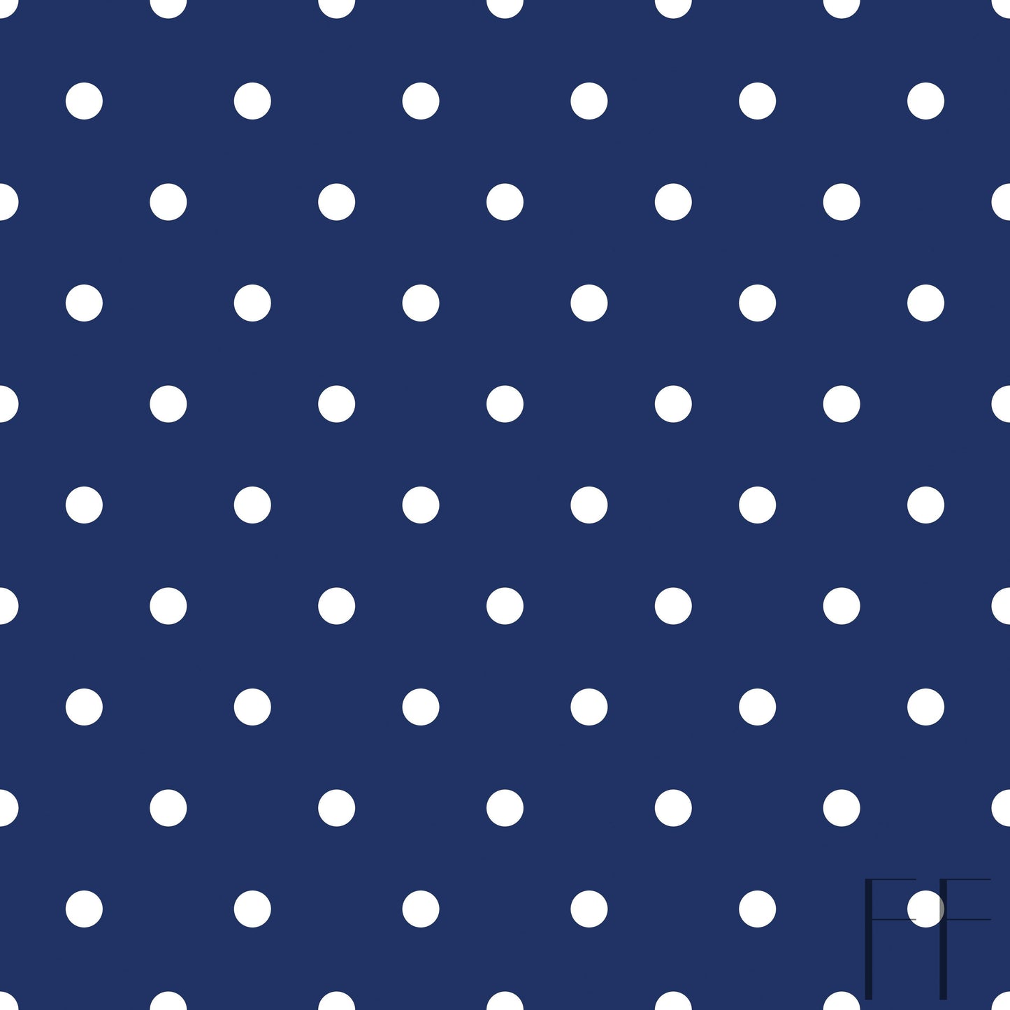 Avaleigh Bright Blue Polka Dot